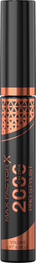 Max Factor 2000 Calorie Pro Stylist Mascara - Black Brown, 9 ml