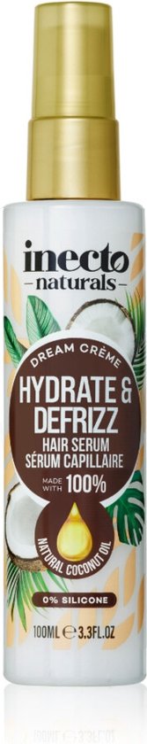 Inecto Naturals Hydrate & Defrizz Coconut Dream Crème Haar Serum - 100 ml