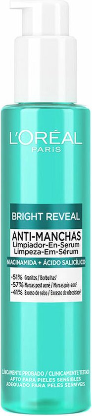 Anti Donkere Vlekken Serum L'Oreal Make Up Bright Reveal Niacinamida 150 ml Schoonmaakster