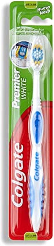 Colgate - Premier White Medium Toothbrush - Zubní kartácek