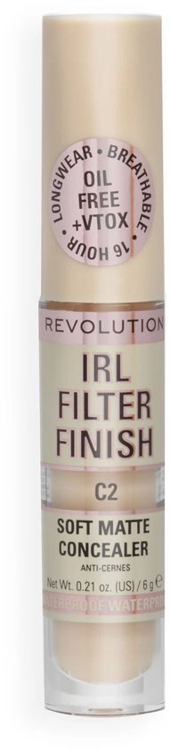 Makeup Revolution IRL Filter Finish Concealer - C2