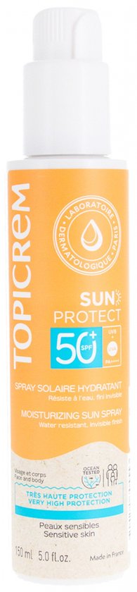 Topicrem Sun Protect Hydraterende Zonne Spray SPF50+ 150 ml