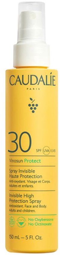 Spray Sun Protector Caudalie Vinosun Invisible Spf 30 150 ml