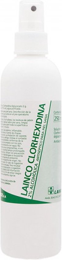 Orravan CLORHEXIDINA 2 % solución acuosa spray 250 ml