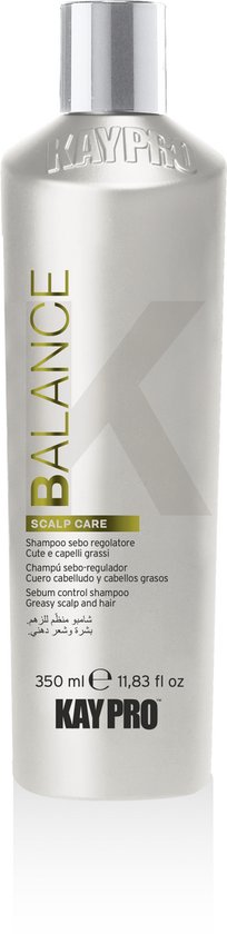 KayPro Vettig Haar Shampoo 350ml - Balance Shampoo - Ontvettende Shampoo - Shampoo Tegen Vet Haar