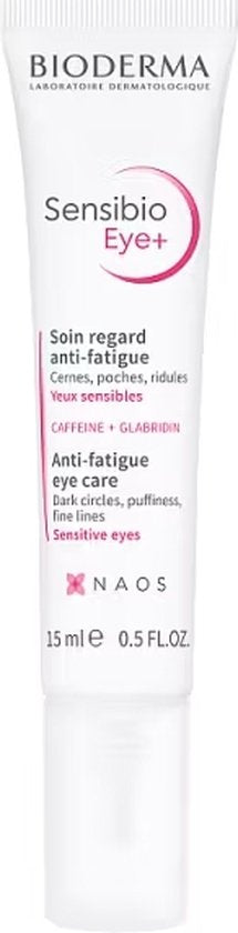 Bioderma Sensibio Eye Crème - Anti-vermoeidheid oogverzorging voor gevoelige huid - 15ml