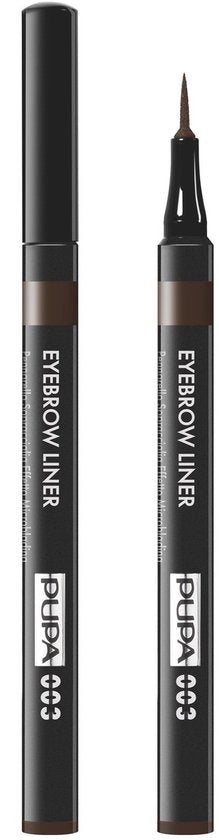Pupa Eyebrow Liner Wenkbrauwpotlood - Dark Brown - 1.1g