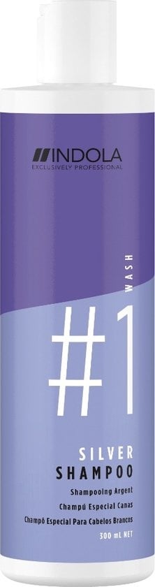 Indola Silver Shampoo 300 ml voor geblondeerd en gekleurd haar