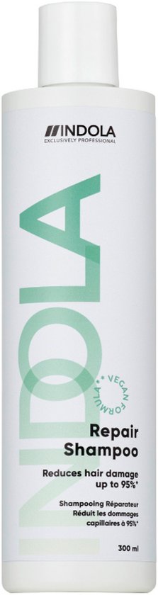 Indola Repair Shampoo | 300 ml | Voor beschadigd haar