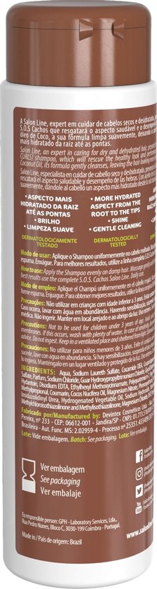 Salon-Line : SoS Curls - Coconut Shampoo