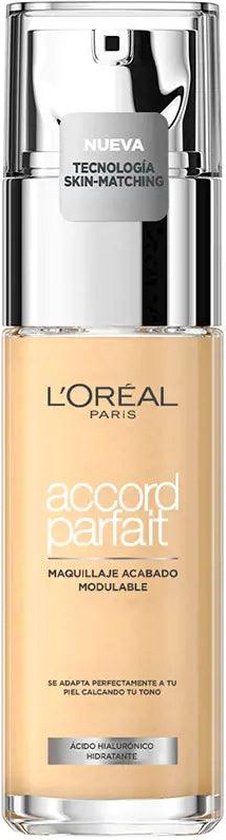 L’Oréal Paris - Accord Parfait Foundation - 1R/C - Natuurlijk Dekkende Foundation met Hyaluronzuur en SPF 16 - 30 ml