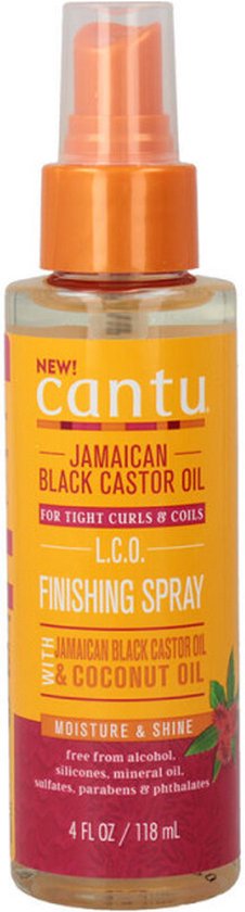Haarolie Cantu Jamaican Black Castor Oil Finishing Spray (118 ml)