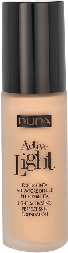 Pupa Active Light Foundation 010 Porcelain