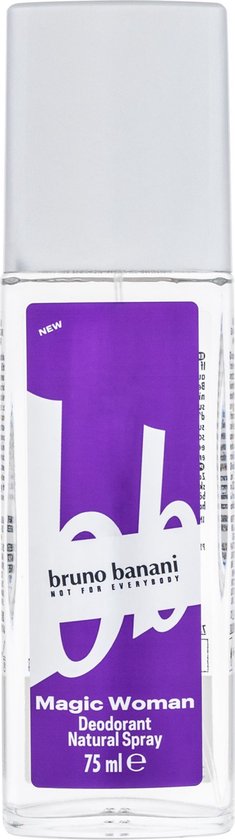 Bruno Banani Magic Woman Deodorant In Glass 75 Ml