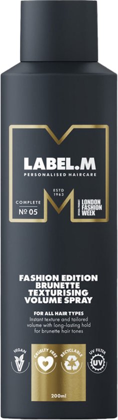 Label.m - Complete - Brunette Texturising Volume Spray - 200 ml