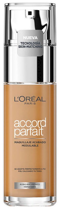 L’Oréal Paris - Accord Parfait Foundation - 8D/W - Natuurlijk Dekkende Foundation met Hyaluronzuur en SPF 16 - 30 ml