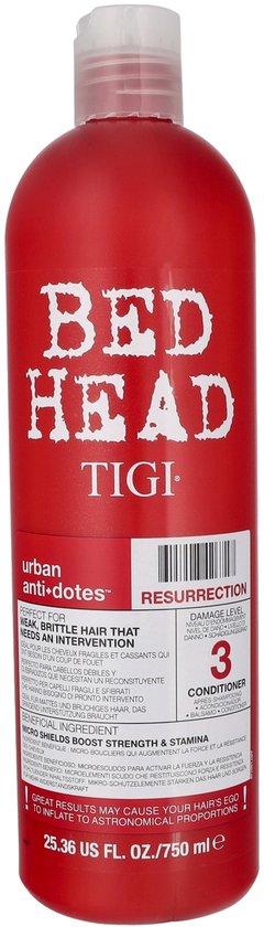 TIGI Bed Head Resurrection Conditioner | Voor zwaar beschadigd haar | 750ml