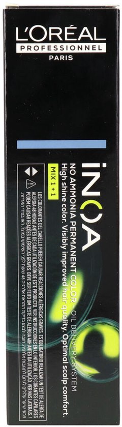 Permanente Kleur L'Oreal Professionnel Paris Inoa Color Nº 10.11 Licht platina blond (60 g)
