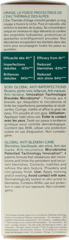 Uriage Hyseac 3-regul+ 40 Milliliter