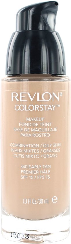 Revlon Colorstay Foundation With Pump - 340 Early Tan (Oily Skin)