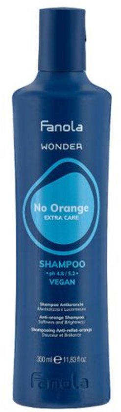 Fanola Wonder No Orange Shampoo – Gekleurd haar – 350 ml