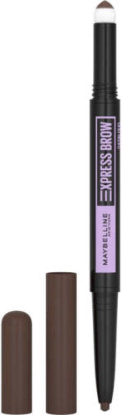 Maybelline New York - Express Brow Duo - 04 Dark Brown - Bruin Wenkbrauwpotlood en Poeder