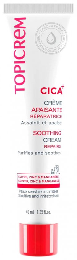 Topicrem Face Care Dagcrème Skin Care Cica Soothing Cream
