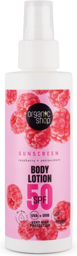 Organic Shop Zonnebrandcréme SPF 50 - 150 ml