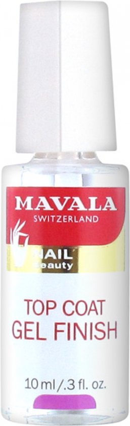 Mavala Topcoat Gel Finish Topcoat 10ml - Topcoat Topcoat