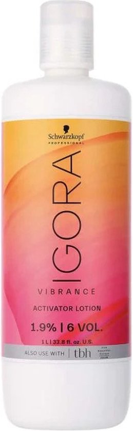 Activerende Vloeistof Schwarzkopf Igora Vibrance 1,9% - 6 Vol