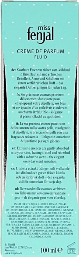 Fenjal Classic crème de parfum bodycrème