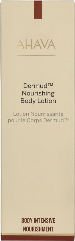 AHAVA Dermud Intensieve Bodylotion | Hydrateert & Kalmeert Droge, Gevoelige Huid | Verlicht Irritaties | Rijk aan Dode Zee Modder & Aloe Vera | Lotion