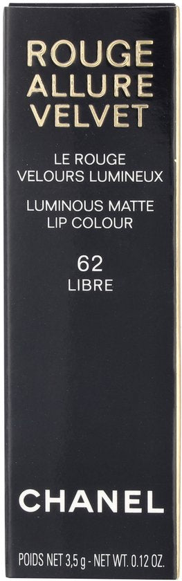 Chanel Rouge Allure Velvet Lumin. Matte Lippenstift - 62 Libre