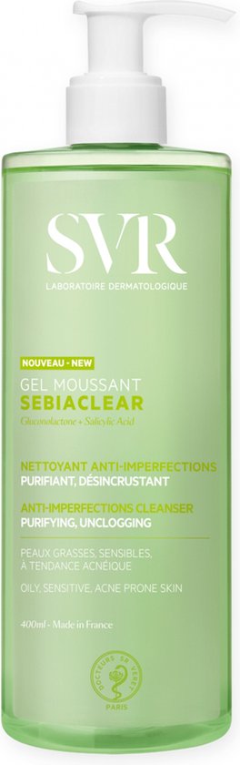 SVR Sebiaclear Anti-Imperfection Foaming Gel 400 ml