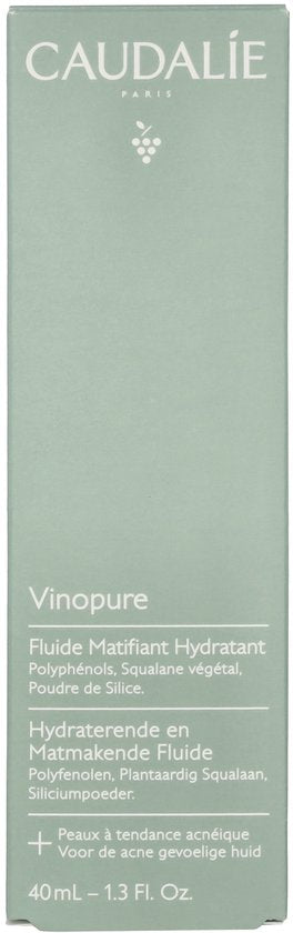 Caudalie Vinopure Hydraterende en Matmakende Fluide 40 ml