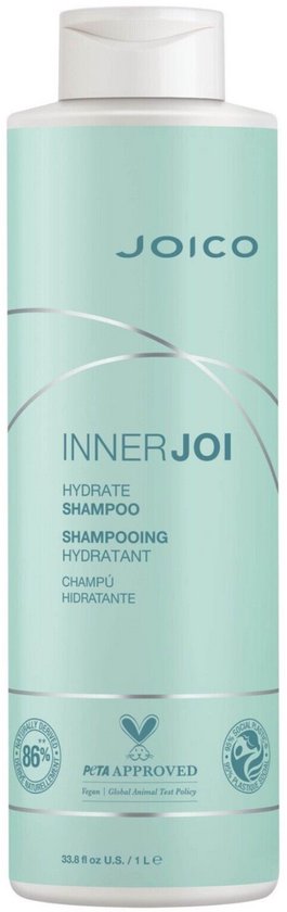 Joico Innerjoi Hydrate Shampoo - Voor droog haar met appelextract - 1000ml