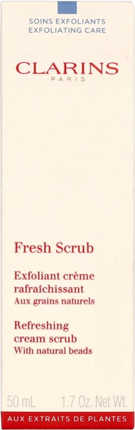 CLARINS FRESH SCRUB REFRESHING CREAM SCRUB