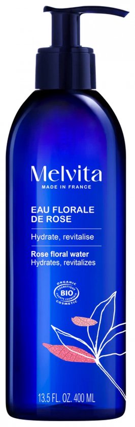 Melvita Eaux Florales Spray Eau Florale de Rose Ancienne Hydratante 400ml
