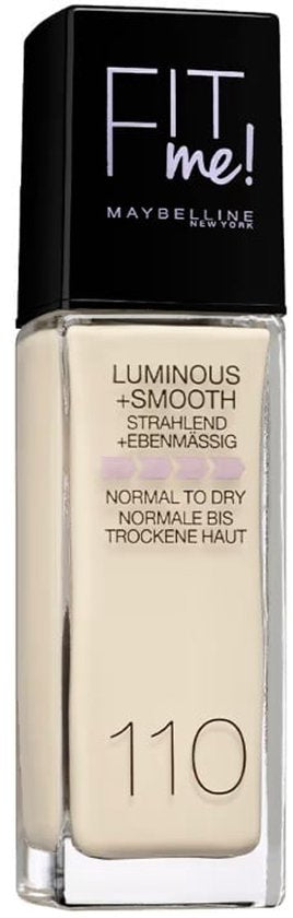 Maybelline - Fit Me Luminous & Smooth Foundation - Porcelain 110