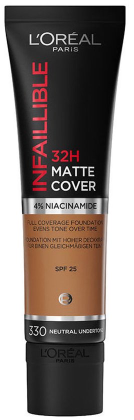 L’Oréal Paris (public) Infaillible 24H Matte Cover 30 ml Koker 330 Noisette