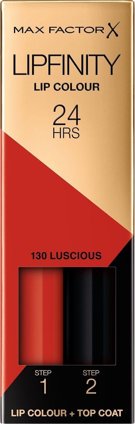 Max Factor Lipfinity Lip Colour Lippenstift Luscious 130 2.3 ml + 1.9 g