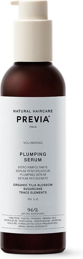 Previa Natural Haircare Volumising Plumping Serum 200ml