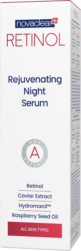NovaClear Retinol Rejuvenating Night Serum 30ml.