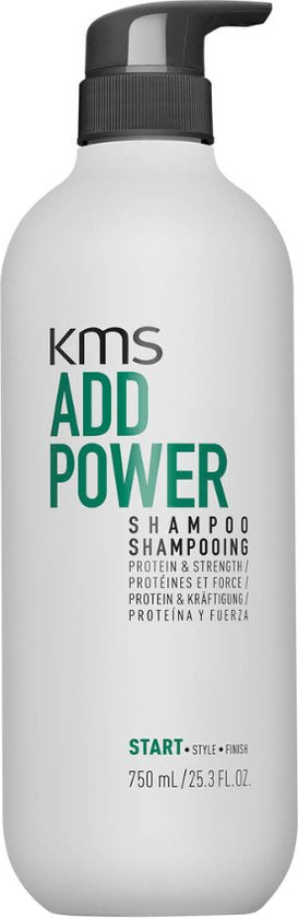 KMS ADDPOWER SHAMPOO - 750 ml- Volume shampoo - Voor Alle haartypes -