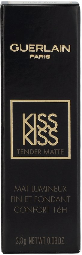Guerlain Lipstick Lip Make-up Kiss Kiss Tender Matte 666 Lucky Pink