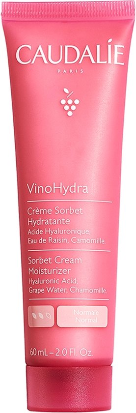 Caudalie VinoHydra Hydraterende Sorbetcrème - Kalmeert gevoelige huid - 60ml