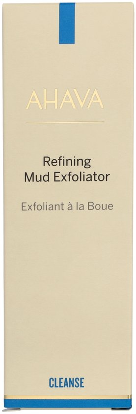 AHAVA Modder exfoliator – Exfolieert – Voor een helderende en frissere huid – VEGAN – Alcohol- en parabenenvrij – Parfumvrij – 100mL