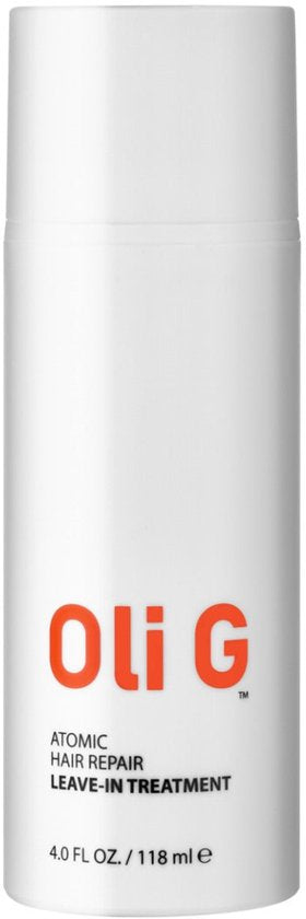 OLI G Atomic Hair Repair Treatment: de haarsensatie van 2025! Voor mooi, gezond en volledig hersteld haar in minuten. Met ingebouwde hittebeschermer. Geen conditioner nodig en uitspoelen hoeft niet.