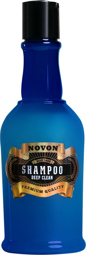 THE PERFECT GIFT !! NOVON Men Care Whiskey shampoo 400ml - Hydrateerd - met aloe vera en vitamine B5 - cadeau voor hem