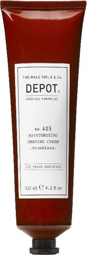Depot 405 mousturizing shaving cream brushless 125ml